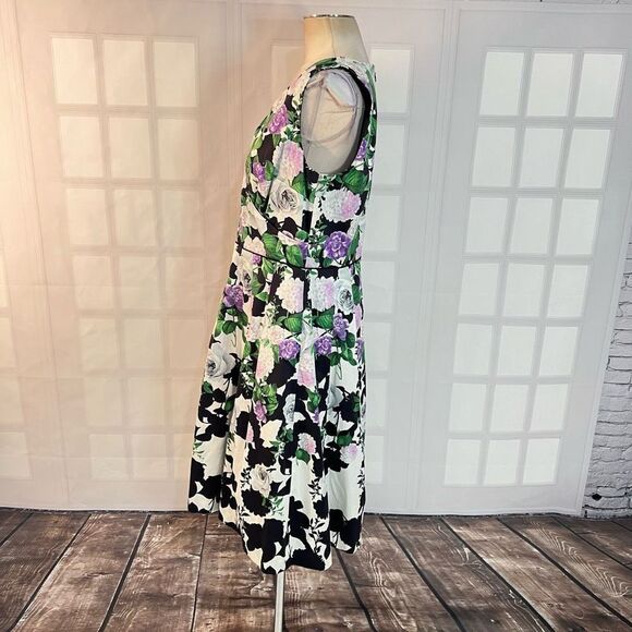 Talbots the Oprah collection NWT floral midi dress size 12 - Picture 9 of 16